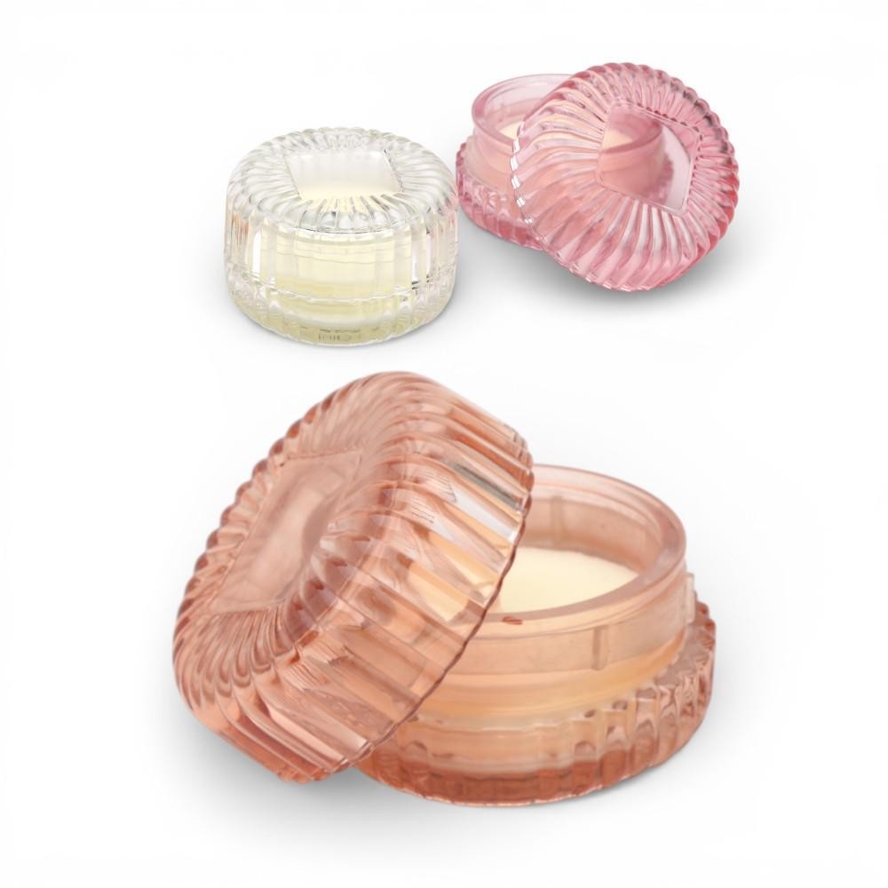 CANDELA IN VETRO PESCA 7.5XH.5